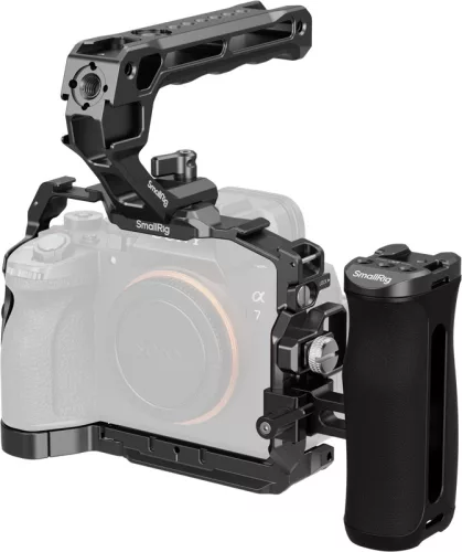 SmallRig Sony Alpha 7 V/7R V/7 IV advanced/haladó cage szett (6026) - fekete