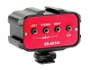 Saramonic AX100 Két-csatornás Audio-keverő - Kamera Cold-Shoe (Vakupapucs) rögzíthető Audio-mixer