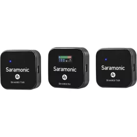   Saramonic Blink 900 B2R 2.4G WIRELESS mikrofon készlet rögzítő funkcióval és töltődobozzal