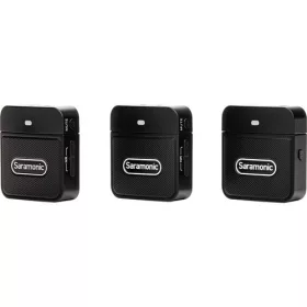   Saramonic Blink100 B2 2.4Ghz Két-csatornás Vezetéknélküli Mikrofon Kit| 2+1
