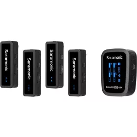   Saramonic Blink 500 ProX B8 4 személyes vezeték nélküli 2,4 GHz-es mikrofonrendszer