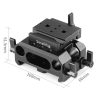 SmallRig Baseplate BMPCC 4K és 6K kamerákhoz (Arca)