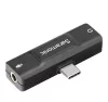 Saramonic USB-C (Type C) 3.5mm Jack Audio & Mikrofon Átalakító-adapter
