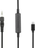 Saramonic LC-C35 3.5mm Jack (Rögzíthető Male) – iOS Lightning (Male) Audio adapter, átalakító kábel (45cm)