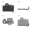 SmallRig Nikon Z50 Vlogging Mounting Plate Pro -tartó