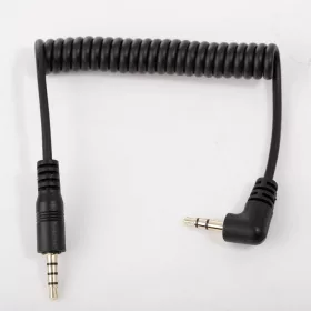   Saramonic PMC2 TRRS 3.5mm Jack (Male) -TRS 3.5mm Jack (Male) Audio Átalakító tekercselt kábel