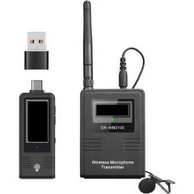   Saramonic WM2100 U1 2.4Ghz Dual Vezetéknélküli Mikrofon Kit| 1+1