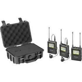   Saramonic UwMic9 (TX9+TX9+RX9) vezeték nélküli mikrofonkészlet + keménytok