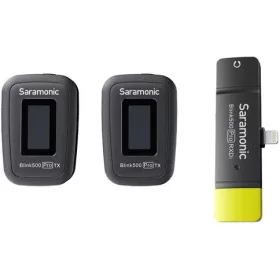   Saramonic Blink 500 Pro mikrofon Lightning csatlakozós egység töltőtok (pótalkatrész) - B3+B4