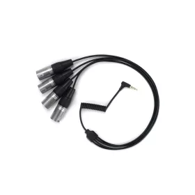 Saramonic SR-C2026 3,5 mm-es TRRRS -4 XLRkábel adapter