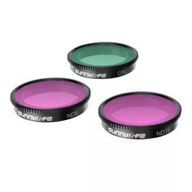   Sunnylife CPL ND8 ND16 szűrő 3 darabos készlet Insta360 GO 3/2 készülékhez.