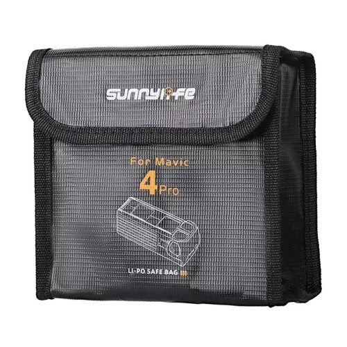 Sunnylife tripla DJI Mavic 4 Pro drón LiPo akkumulátor biztonsági tok
