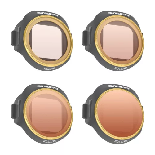 Sunnylife MINI 5 Pro 4 darabos ND8/PL + ND16/PL + ND32/PL + ND64/PL szűrő-kit