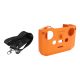 Sunnylife DJI RC-N1 / RC-N2 / RC-N3 Szilikon Védőtok (narancssárga)