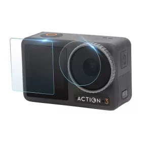  Sunnylife edzett üveg a lencséhez és a képernyőhöz a DJI OSMO Action 3-hoz