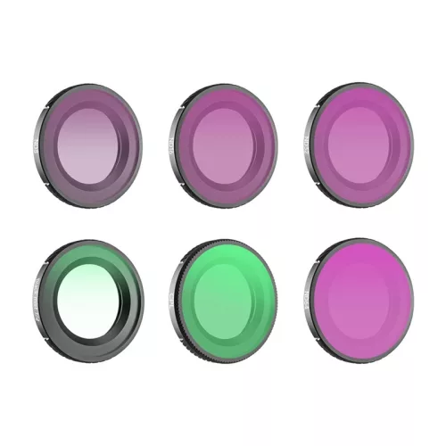 Sunnylife DJI Osmo Nano szűrőkészlet 6db (1/4 Black Mist+CPL+ND8+ND16+ND32+ND64)