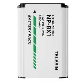   TELESIN Sony ZV-1/ ZV-1II NP-BX1 Akkumulátor -1090mAh Battery