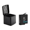 TELESIN GoPro HERO 8 7 6 5 Akkumulátor Tripla-Töltő (3x Charger)