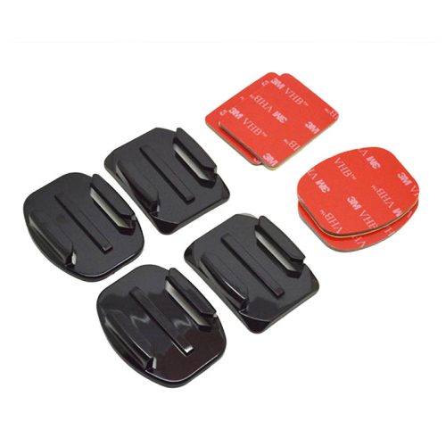 Telesin 3M GoPro Sík és íves ragasztó rögzítő Kit (GP-BRK-004)