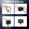 GoPro 9 10 alumínium ütésgátló fém tok