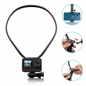   TELESIN Nyakba akasztható Akciókamera/ GoPro Hero/ Okostelefon tartó
