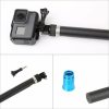 TELESIN 270cm Akciókamera Carbon-Fiber Monopod - Szuper hosszú Szénszálas Teleszkópos Selfie bot