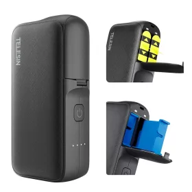   TELESIN GoPro Hero Univerzális PowerBank - Töltődoboz GoPro Akkumulátorokhoz [GP-PB-001]