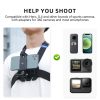 TELESIN Akciókamera/ GoPro Hero mellpánt heveder - mellkasi öv rögzítő