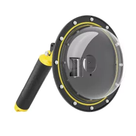   TELESIN DJI Action 3/ 4 vízálló Dome búvár tok - waterproof ház-port