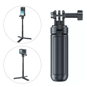   TELESIN Akciókamera Teleszkópos Selfie bot / Monopod / Mini-Tripod-állvány