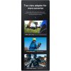 TELESIN DJI Action 3/ 4 Mágneses Dual-Claw Állvány/ Markolat Mount Base Csatlakozó adapter