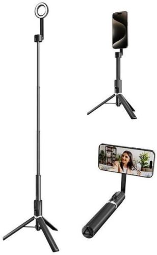 TELESIN Mobil/ Okostelefon Selfie Bot / Tripod - 130cm