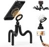 TELESIN Magsafe Flexible Mágneses Tripod/ Állvány - Mobil/ Okostelefon Tartó Állvány