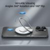 TELESIN Magsafe MagneticMobil/Okostelefon Gyűrűs Foganytú