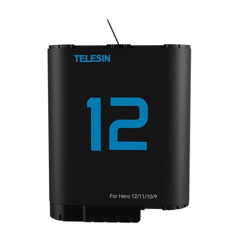 TELESIN GoPro Hero 12/ 11/ 10/ 9 1750mAh Akkumulátor