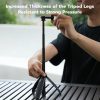 TELESIN Mini Asztali Akciókamera Tripod/ Selfie Bot - 70cm