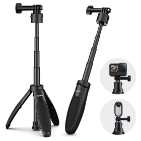   TELESIN Mini Gyorskioldós Asztali Akciókamera Tripod/ Selfie Bot - 90cm