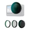 Telesin CPL/VND8/UV szűrő-kit DJI Osmo Action 6-hoz (3 db)