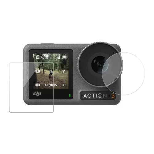 Telesin Edzett Üveg DJI Osmo Action 5/4/3 kamerához (52423)