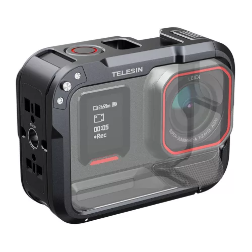 Telesin Insta360 Ace Pro / Ace Pro 2 alumínium védőtok