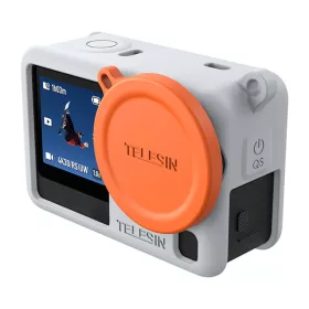 Telesin DJI Osmo Action 6 Szilikon védőtok (szürke)