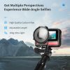 TELESIN 1.17M Carbon Fiber GoPro Teleszkópos Selfie-bot - Szénszálas monopod