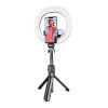 PULUZ Ring Light LED Körfény Selfie Bot / Állvány
