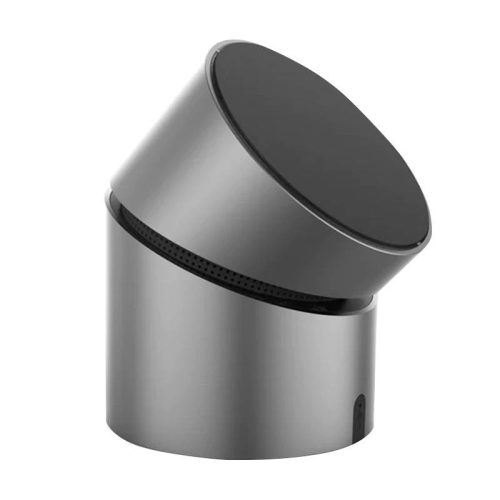 Tiktaalik Alu-alumínium indukciós töltő Bluetooth hangszóróval és telefontartóval (Ezüst)