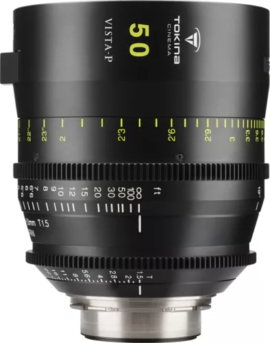 Tokina Vista-P 50mm T1,5 cinema/filmes objektív (fekete) - Canon EF