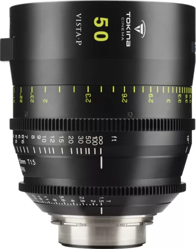 Tokina Vista-P 50mm T1,5 cinema/filmes objektív (fekete) - PL