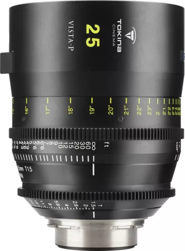 Tokina Vista-P 25mm T1,5 cinema/filmes objektív (fekete) - Canon EF