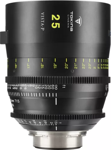 Tokina Vista-P 25mm T1,5 cinema/filmes objektív (fekete) - PL