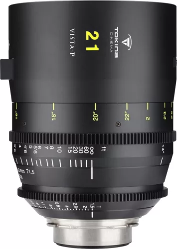 Tokina Vista-P 21mm T1,5 cinema/filmes objektív (fekete) - Canon EF