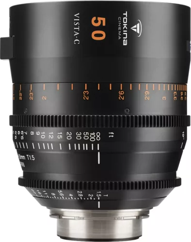 Tokina Vista-C 50mm T1,5 cinema/filmes objektív (fekete) - Canon EF